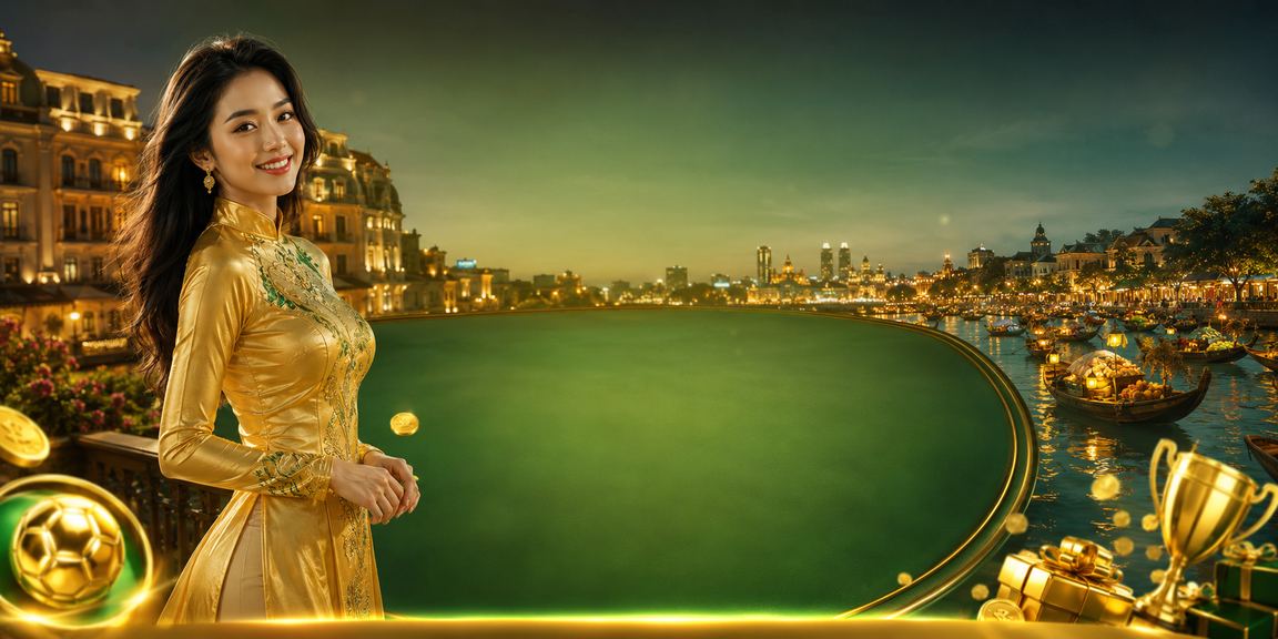 Không gian giải trí casino trực tuyến tại Hà Nội với áo dài truyền thống Việt Nam