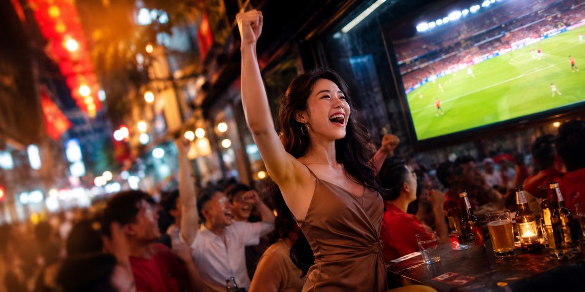 Người dùng Hà Nội thưởng thức giải trí casino trực tuyến qua điện thoại trong không gian cà phê