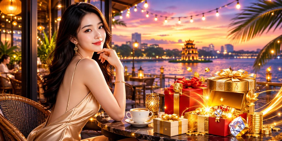 Thành viên VIP tại Hà Nội thưởng thức cà phê và trải nghiệm ưu đãi cao cấp trực tuyến